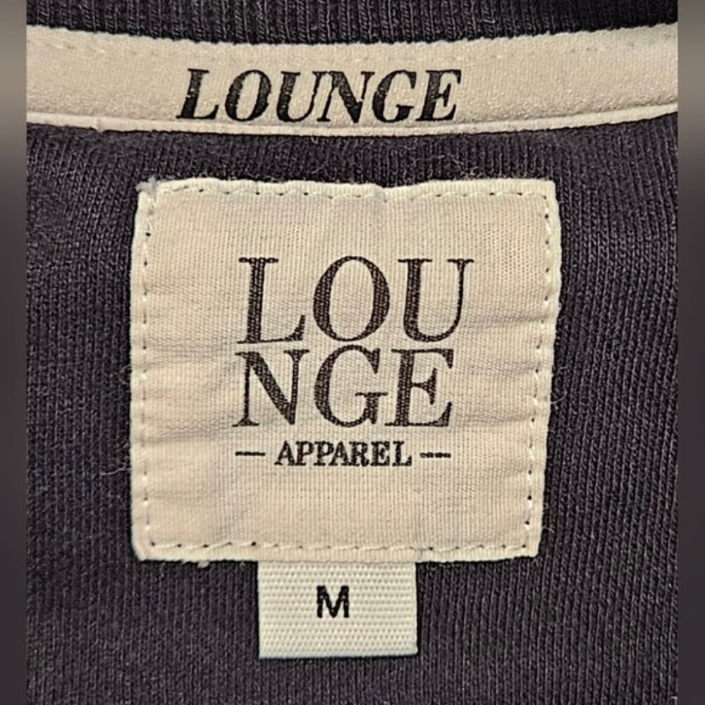 Lounge Apparel Black Cropped  Sweatshirt - Picture 9 of 12